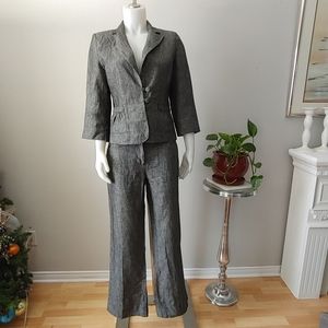 RW&CO. 100 % Linen 2 Piece Set Pants Size M/4